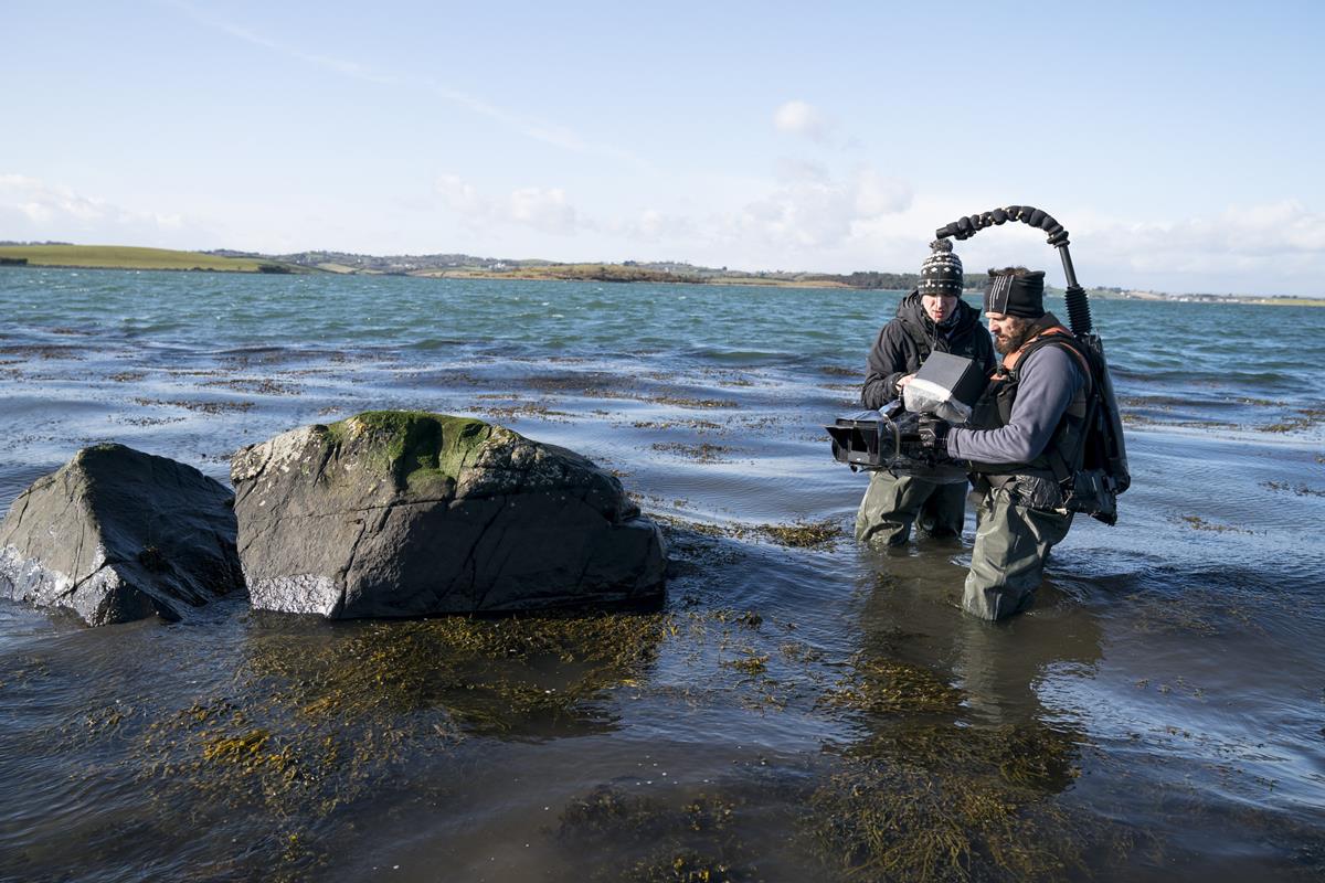 Behind the scenes of BLOODLANDS. Cr: HTM Television/Steffan Hill