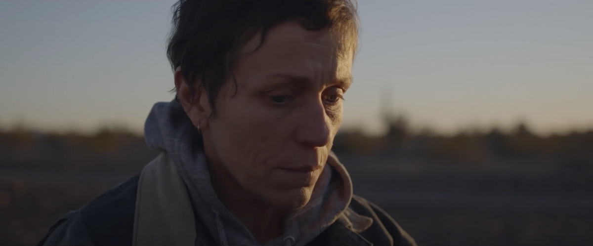 Nomadland Frances McDormand close-up