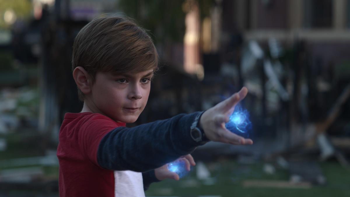 Julian Hilliard as Billy in “WandaVision.” Cr: Marvel Studios