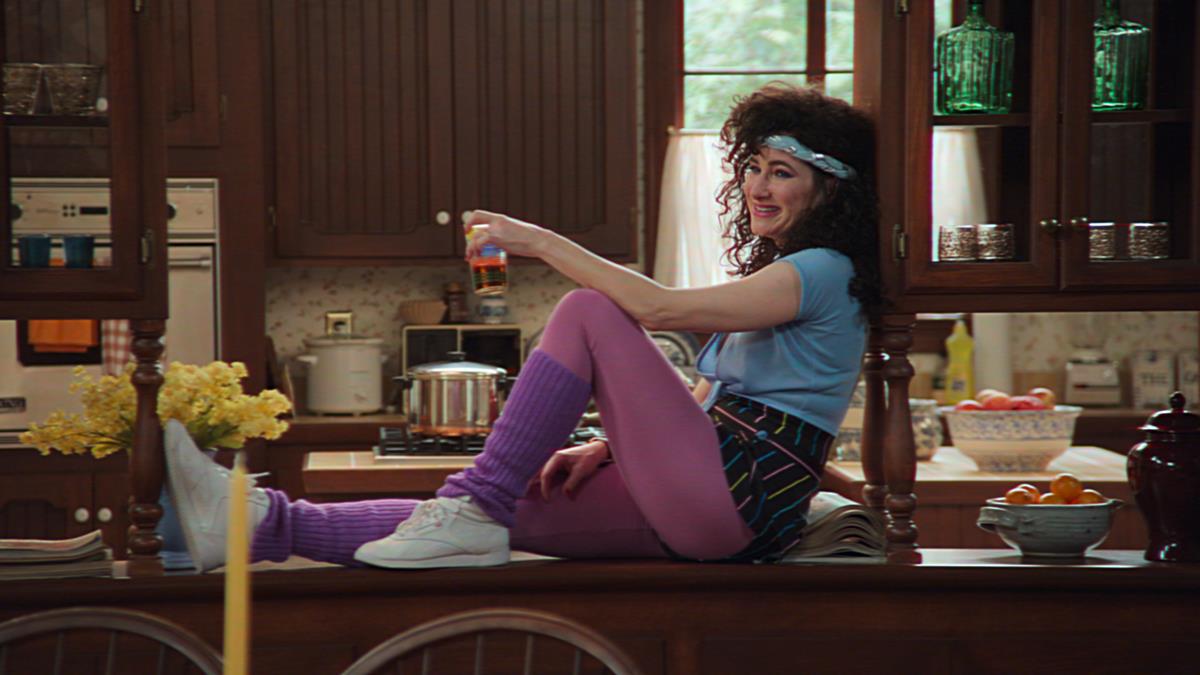 Kathryn Hahn as Agnes in “WandaVision.” Cr: Marvel Studios