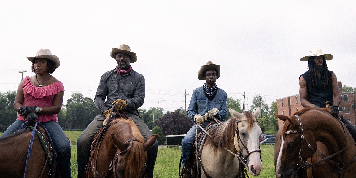 “Concrete Cowboy” directed by Ricky Staub. Cr: Netflix