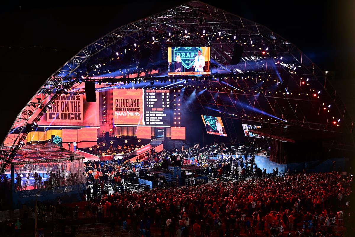 The 2021 NFL Draft. Cr: Phil Ellsworth/ESPN Images