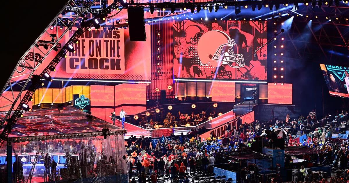 The 2021 NFL Draft. Cr: Phil Ellsworth/ESPN Images