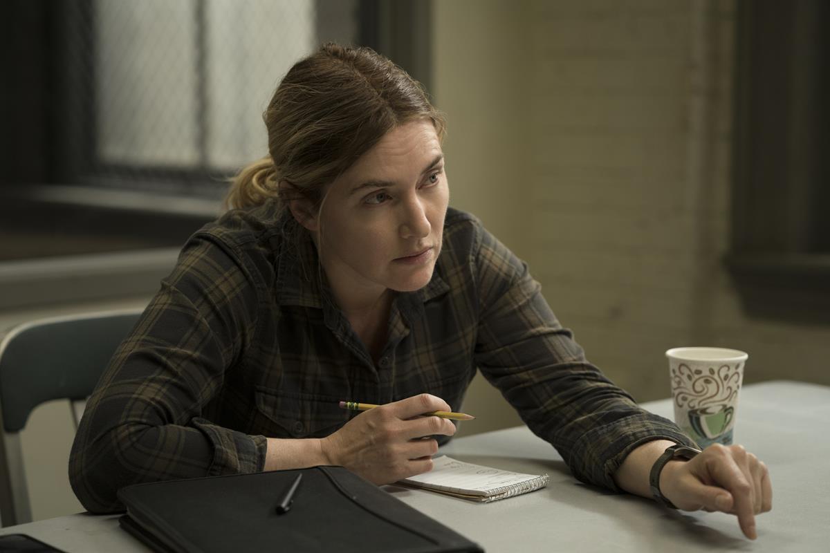 Kate Winslet in “Mare of Easttown.” Cr: HBO