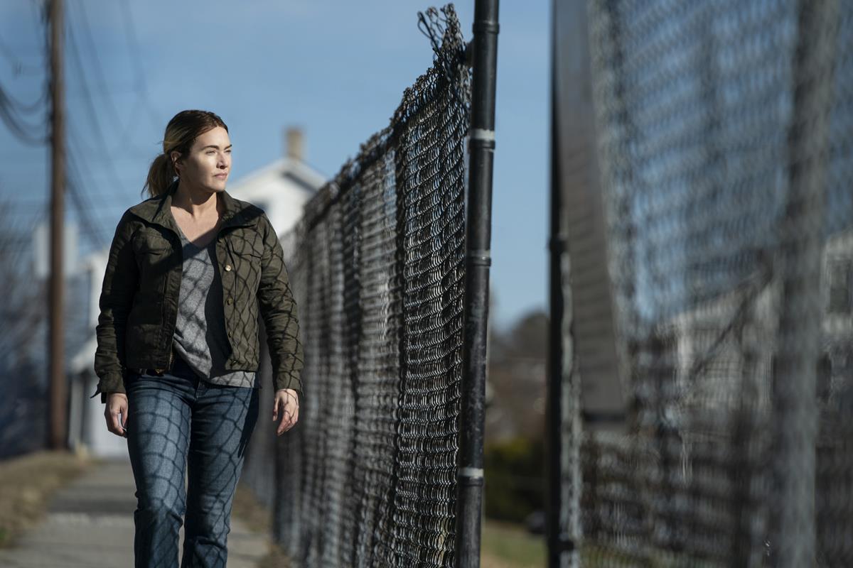 Kate Winslet in “Mare of Easttown.” Cr: HBO