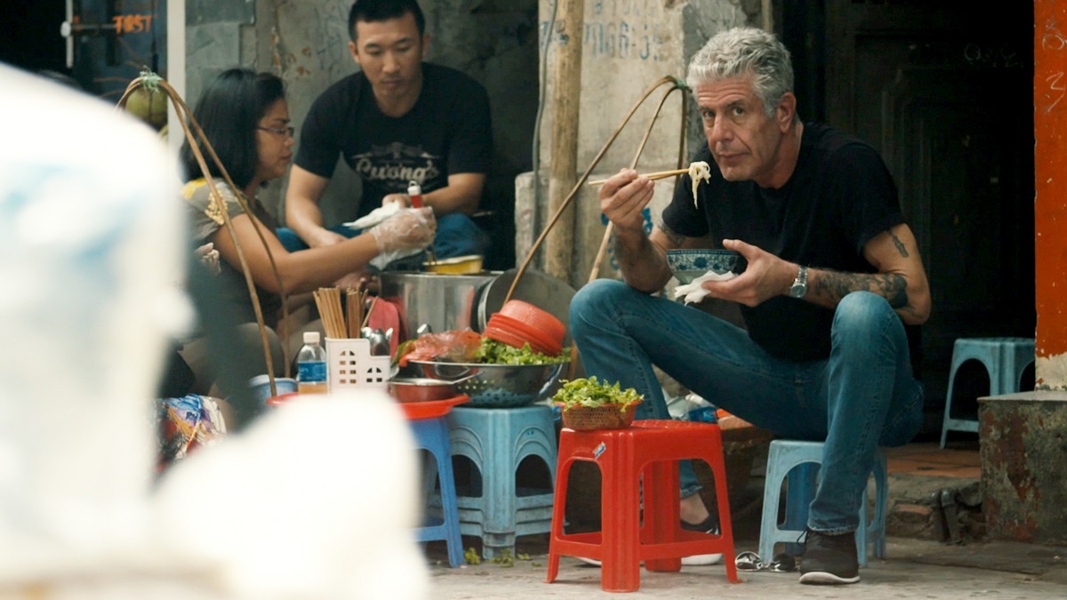 Anthony Bourdain stars in Morgan Neville’s documentary “Roadrunner.” Cr: CNN/Focus Features