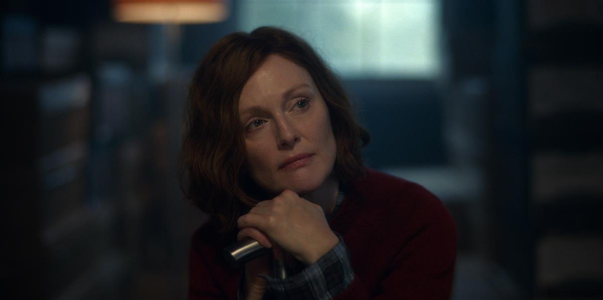 Julianne Moore in “Lisey’s Story,” now streaming on Apple TV+.