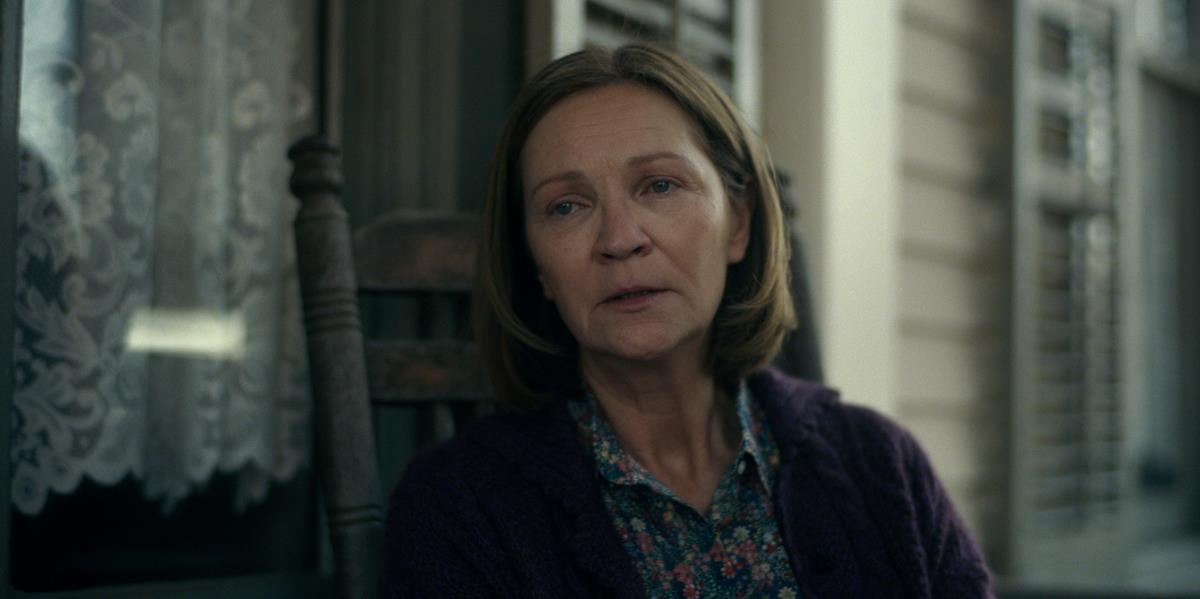 Joan Allen in “Lisey’s Story,” now streaming on Apple TV+.