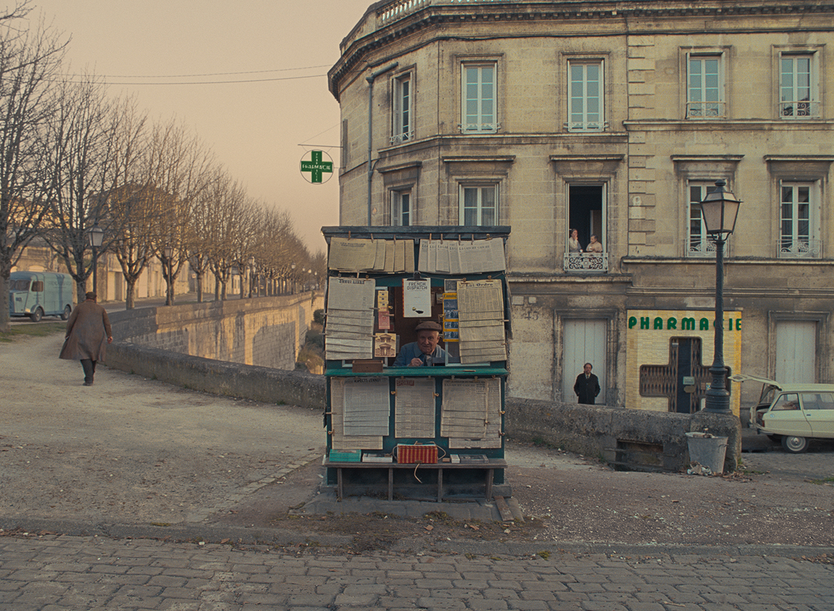 Director Wes Anderson’s “The French Dispatch.” Cr: Searchlight Pictures