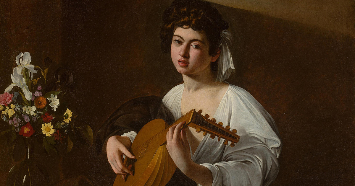 Caravaggio’s “The Lute Player”