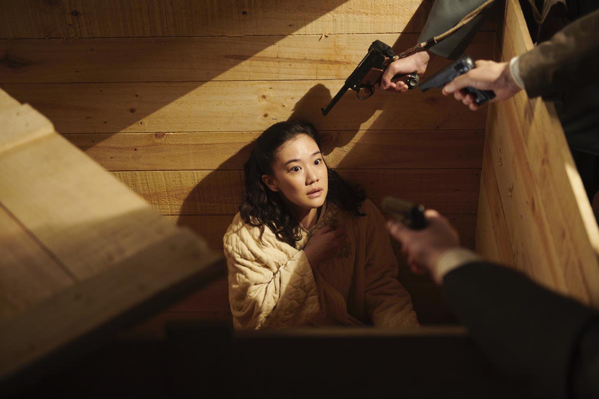 Yu Aoi as Satoko Fukuhara in director Kiyoshi Kurosawa’s “Wife of a Spy.” Cr: Kino Lorber