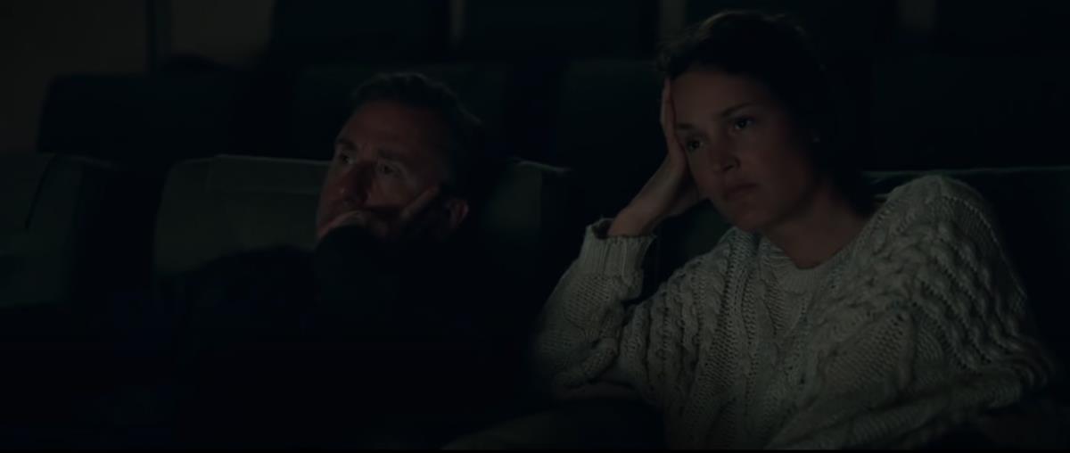 Tim Roth as Tony and Vicky Krieps as Chris in director Mia Hansen-Løve’s “Bergman Island.” Cr: IFC Films