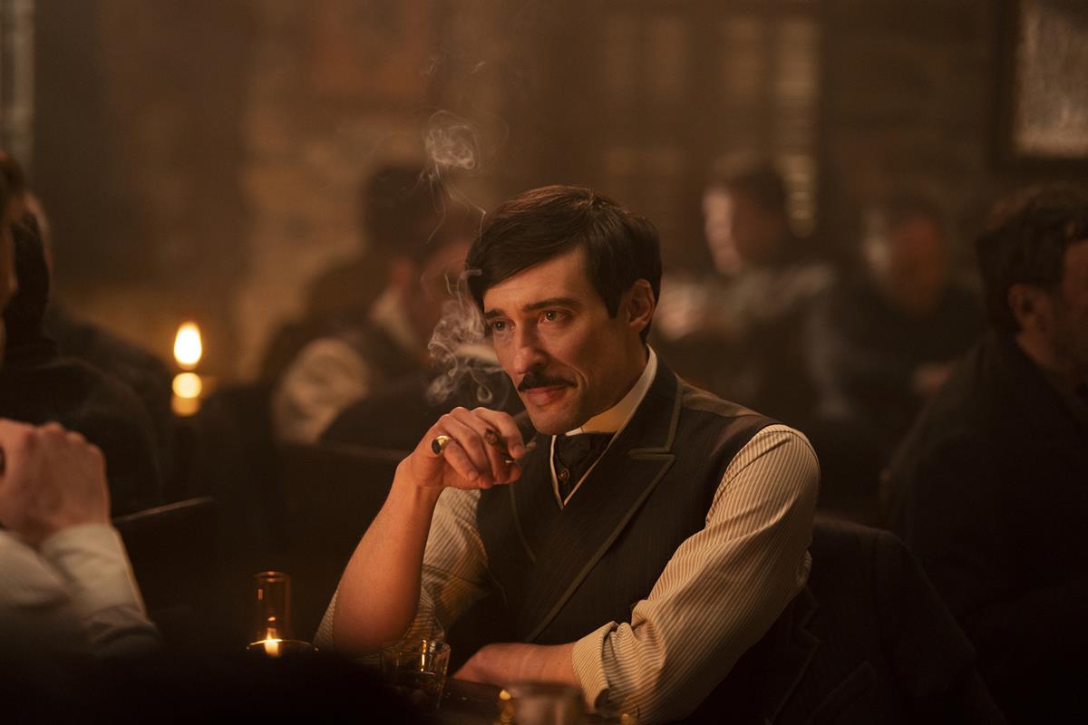 Blake Ritson as Oscar Van Rhijn in season 1 episode 7 of “The Gilded Age.” Cr: Warner Media