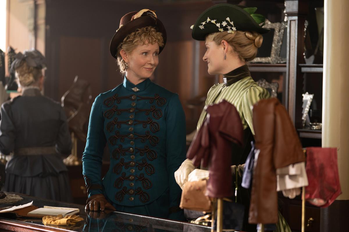 Cynthia Nixon as Ada Brook and Louisa Jacobson as Marian Brook in season 1 episode 8 of “The Gilded Age.” Cr: Warner Media