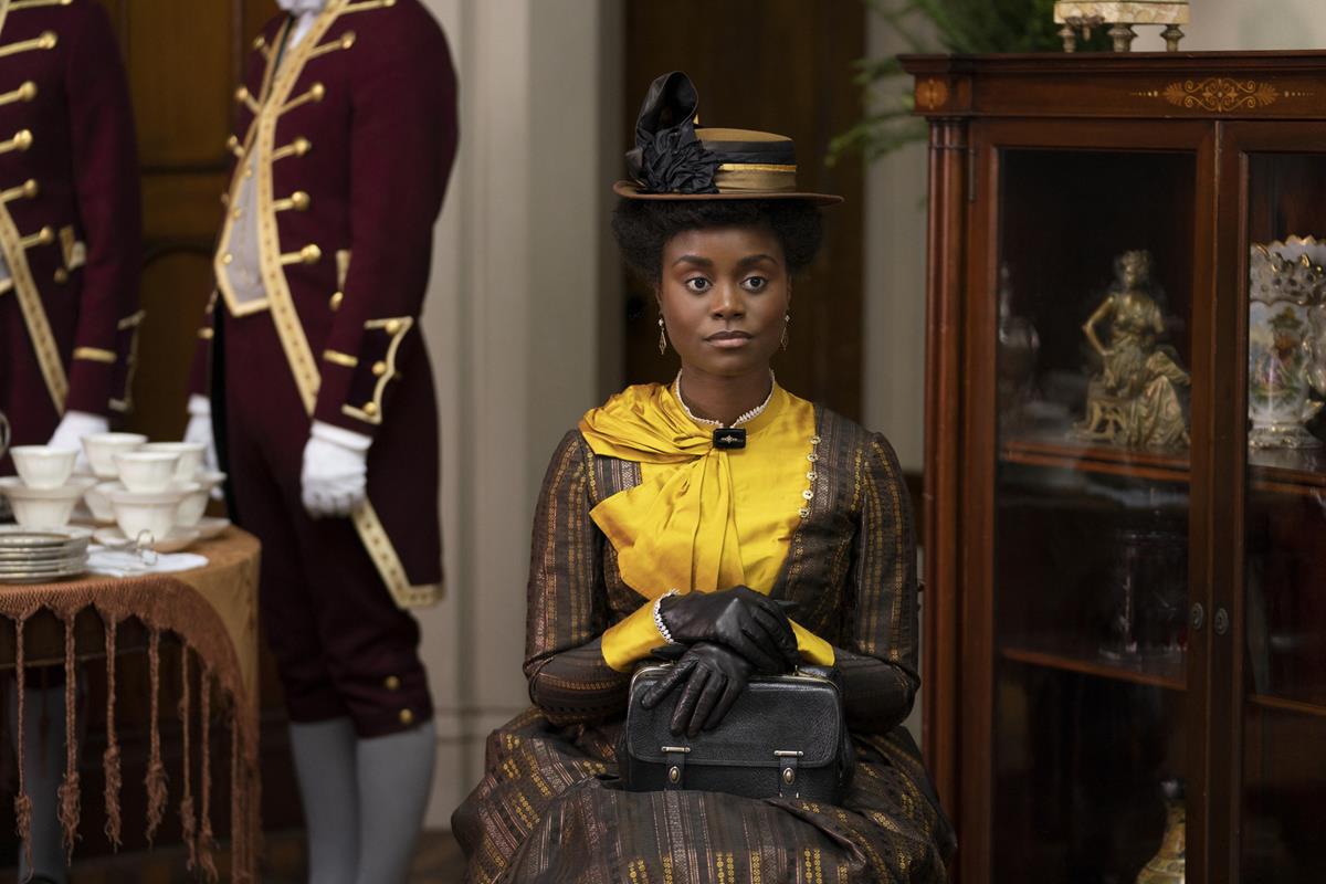 Denée Benton as Peggy Scott in season 1 episode 6 of “The Gilded Age.” Cr: Warner Media