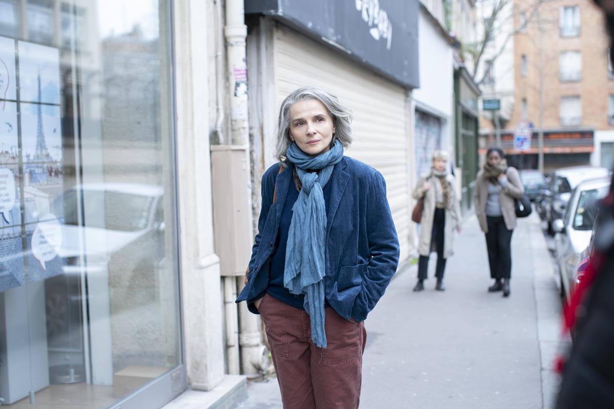 Juliette Binoche as Sophie Broussard in episode 4 of “The Staircase.” Cr: Warner Media