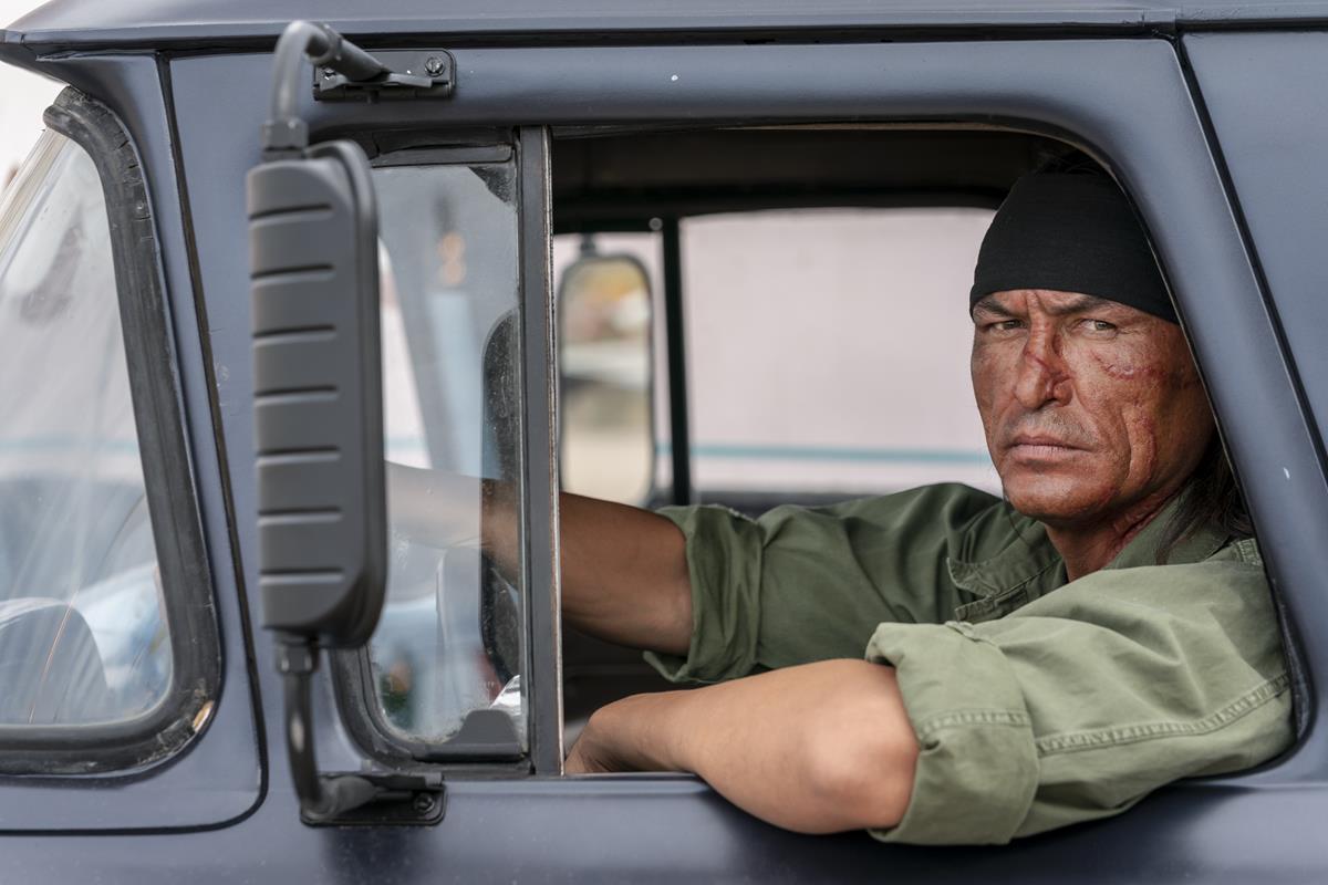 Eugene Braverock as Frank Nakai in season 1 of “Dark Winds.” Cr: Michael Moriatis/ AMC