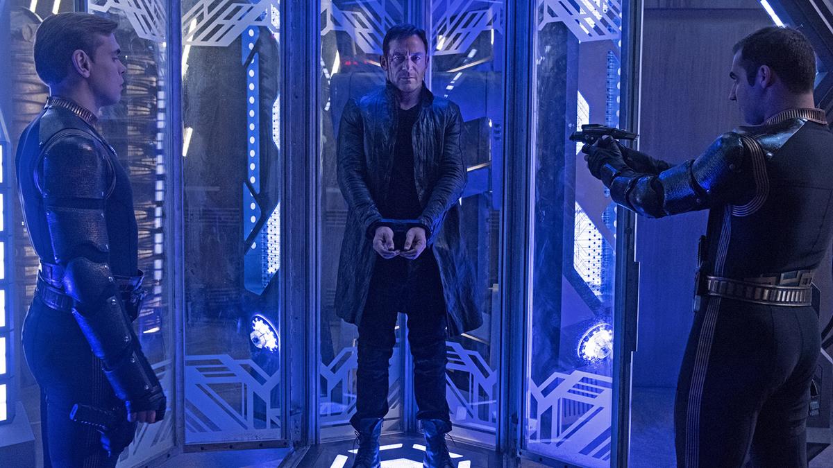 Jason Isaacs as Gabriel Lorca in episode 12 of “Star Trek: Discovery.” Cr: Ben Mark Holzberg /Paramount+