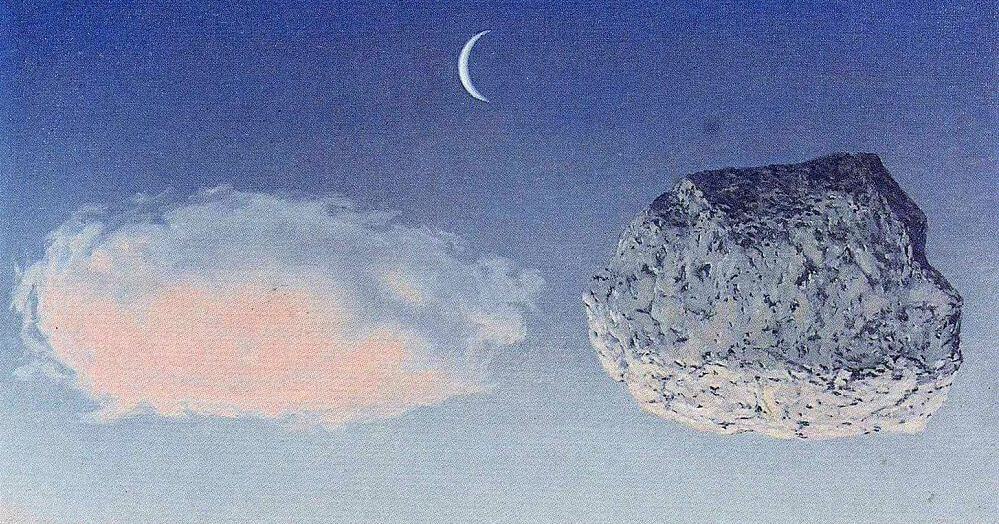 René Magritte, “La Bataille de l'Argonne (The Battle of Argonne)"