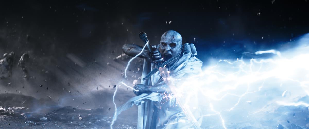 Christian Bale as Gorr in “Thor: Love and Thunder.” Cr: Marvel Studios