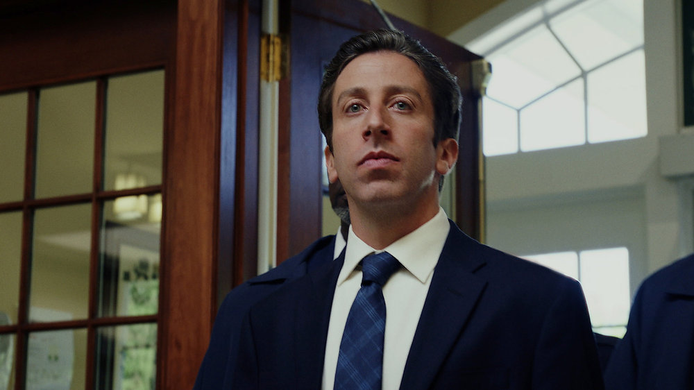 Simon Helberg as Luca in “Poker Face.” Cr: Peacock