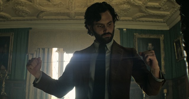 Penn Badgley in season four of “You,” courtesy of Netflix