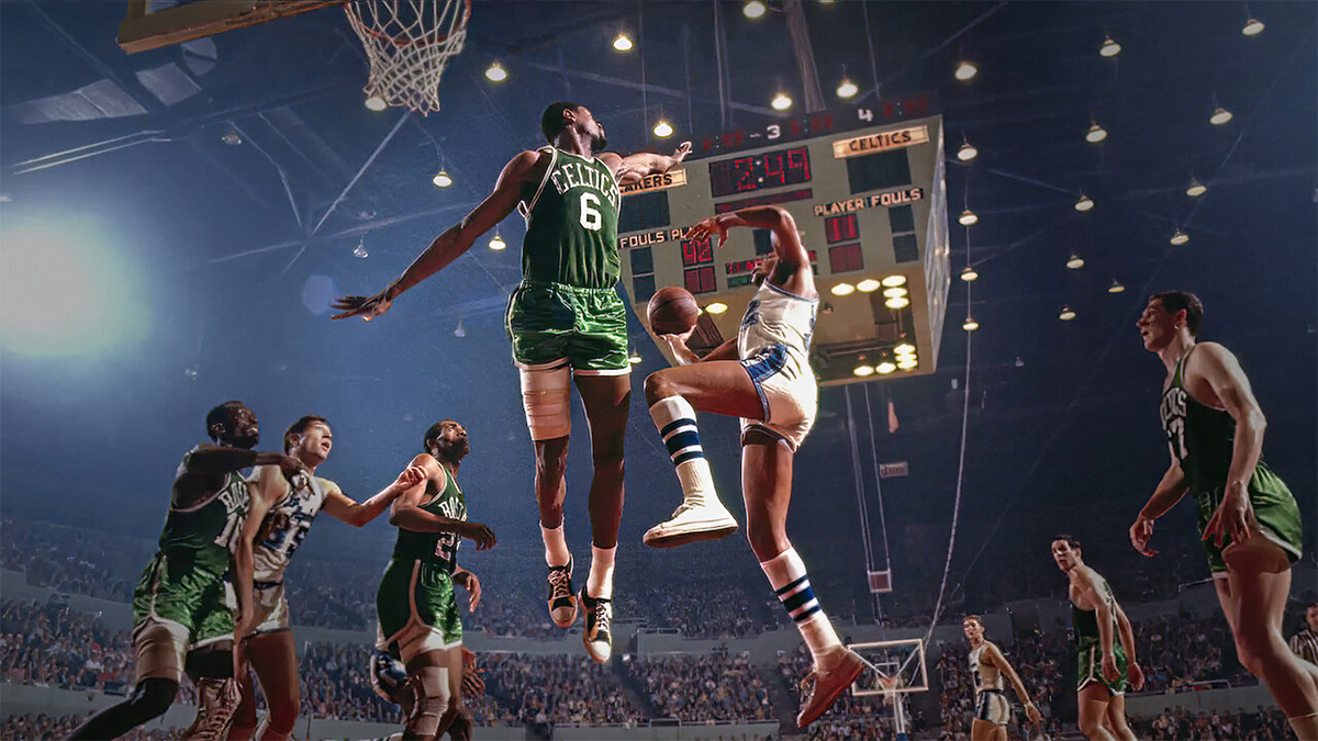 From “Bill Russell: Legend,” Cr: Netflix