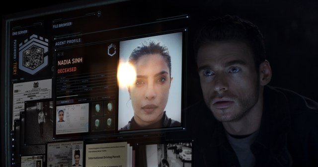 Richard Madden in “Citadel” courtesy of Prime Video, copyright Amazon Studios