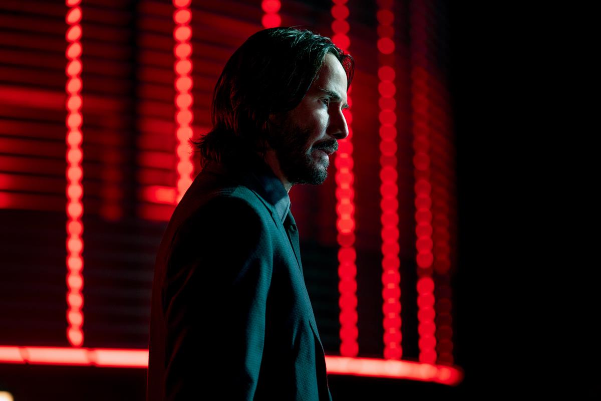 Keanu Reeves as John Wick in “John Wick: Chapter 4.” Cr: Murray Close/Lionsgate