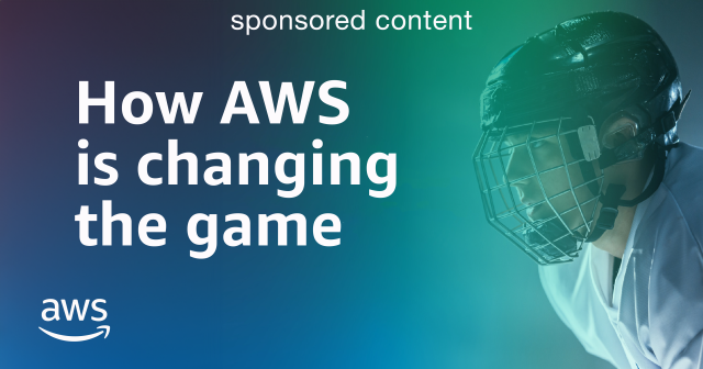 AWS for Sports Ebook feature graphic